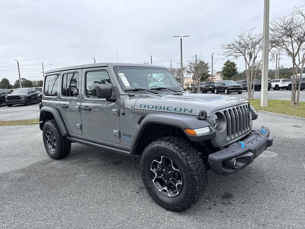 Used 2022 Jeep Wrangler Unlimited Rubicon 4xe w/ Steel Bumper Group video 1