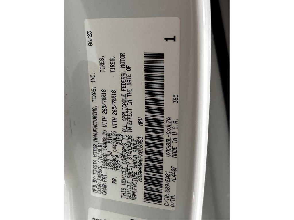 Used 2023 Toyota Sequoia Limited w/ TRD Off-Road Package image 17