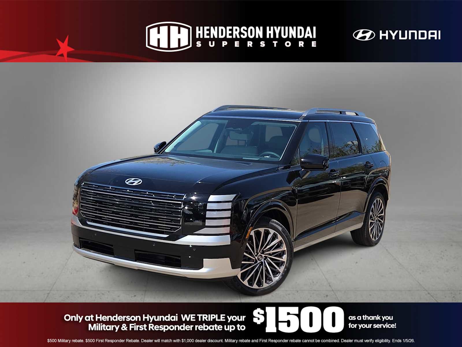 New 2026 Hyundai Palisade Calligraphy