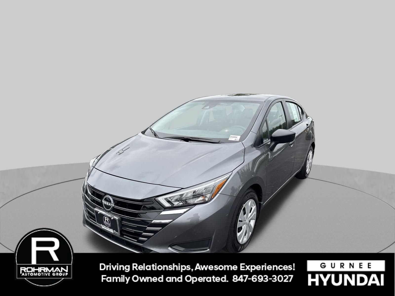 Used 2025 Nissan Versa S w/ Trunk Package