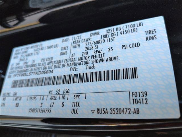 New 2026 Ford F150 Lariat w/ Equipment Group 501A Mid image 17