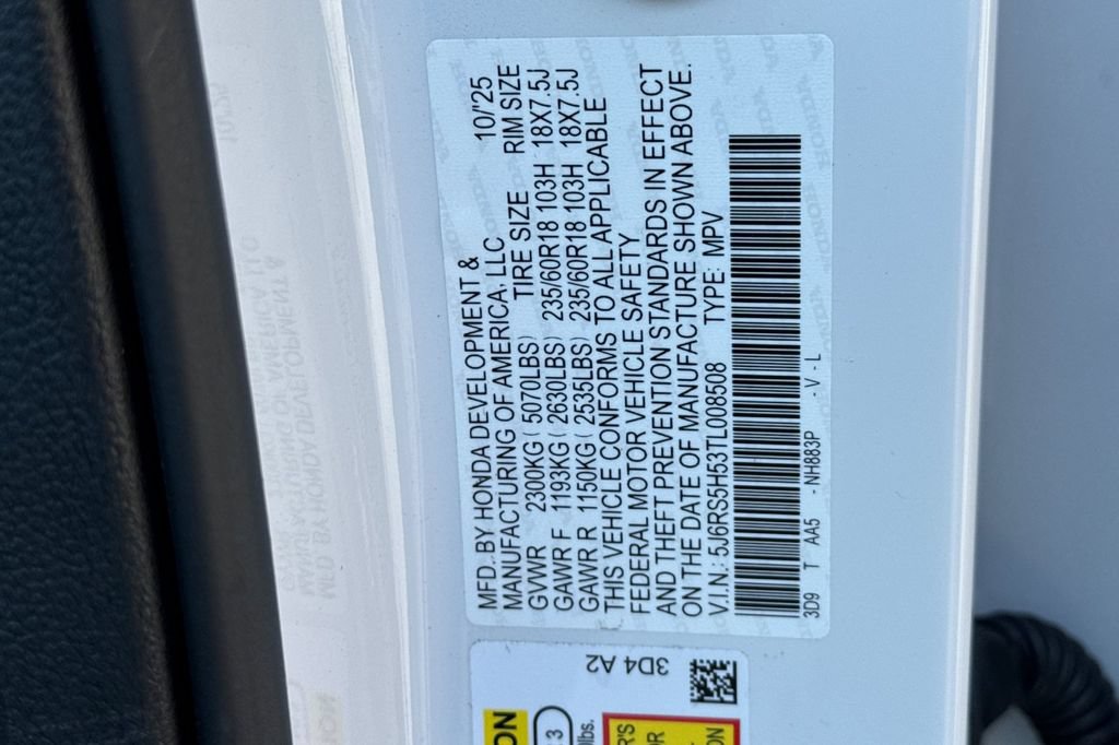 Certified 2026 Honda CR-V Sport image 36
