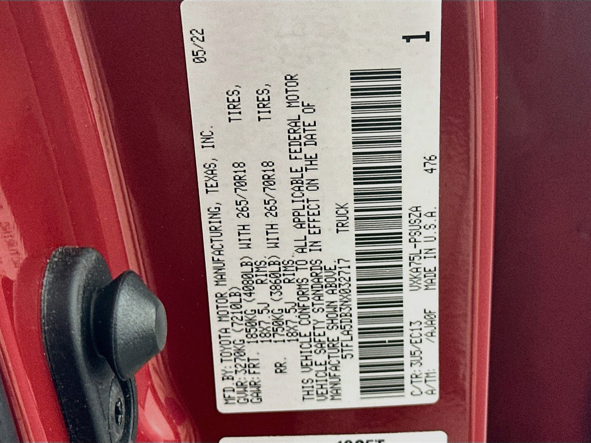 Used 2022 Toyota Tundra SR5 w/ SR5 Premium Package AWD/4WD image 12