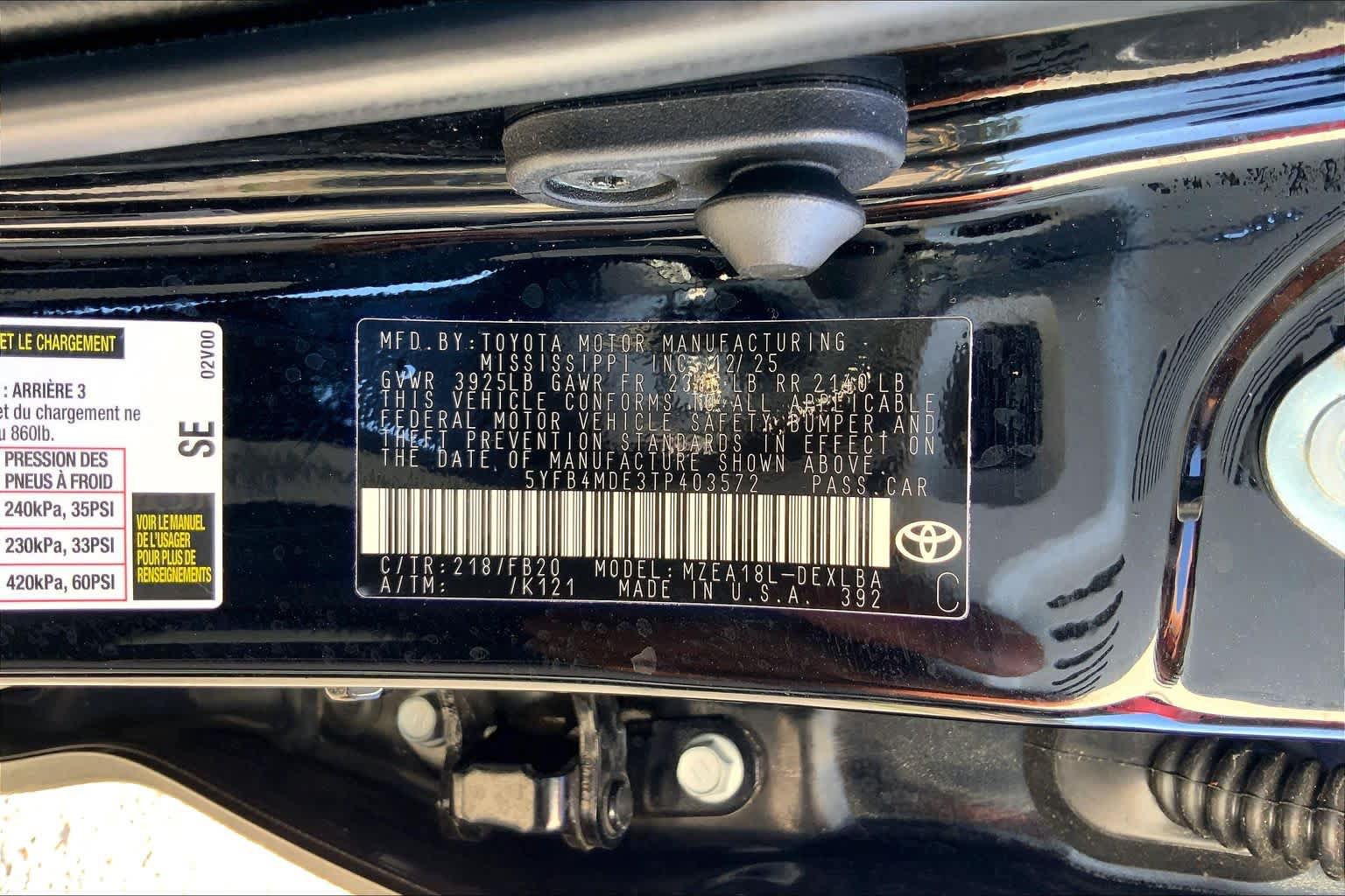Used 2026 Toyota Corolla LE FWD image 36