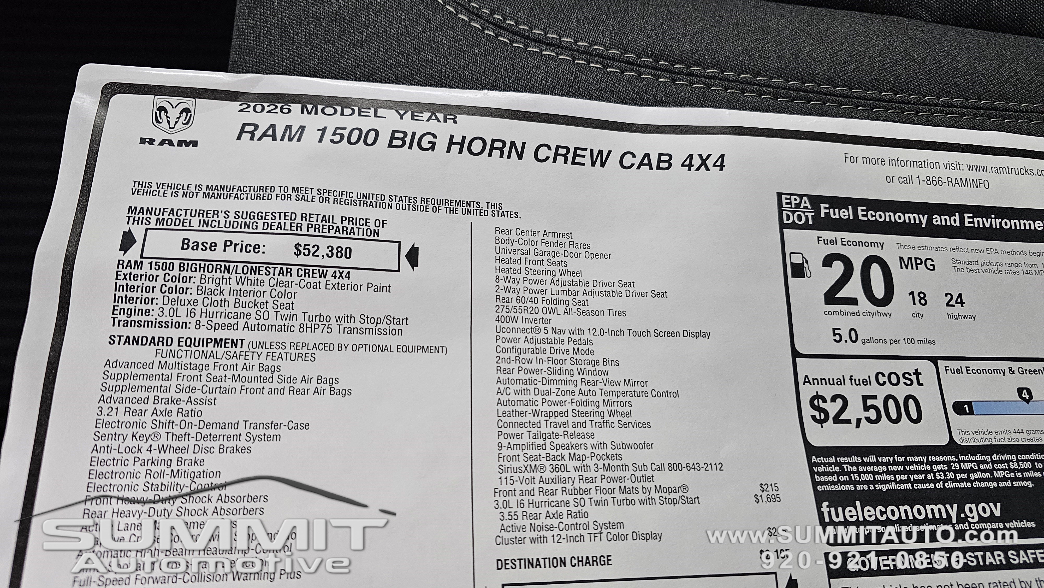 New 2026 RAM 1500 Big Horn image 57
