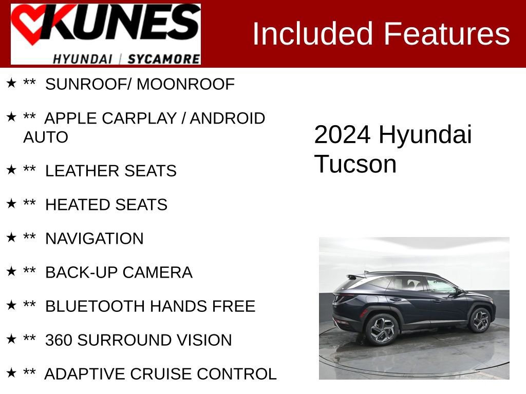 Used 2024 Hyundai Tucson Limited image 2