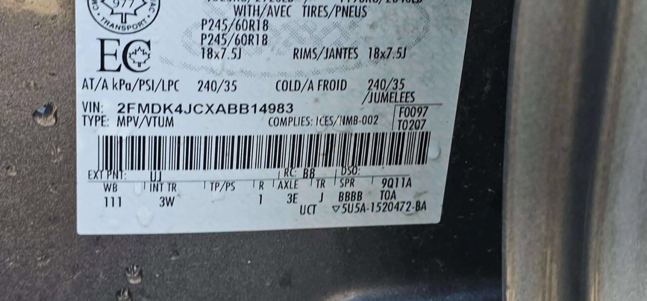 Used 2010 Ford Edge SEL AWD/4WD image 9