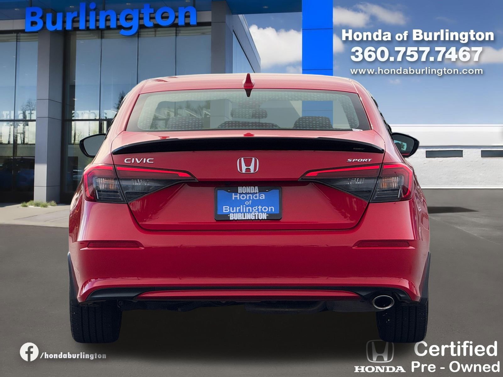 Certified 2024 Honda Civic Sport image 6