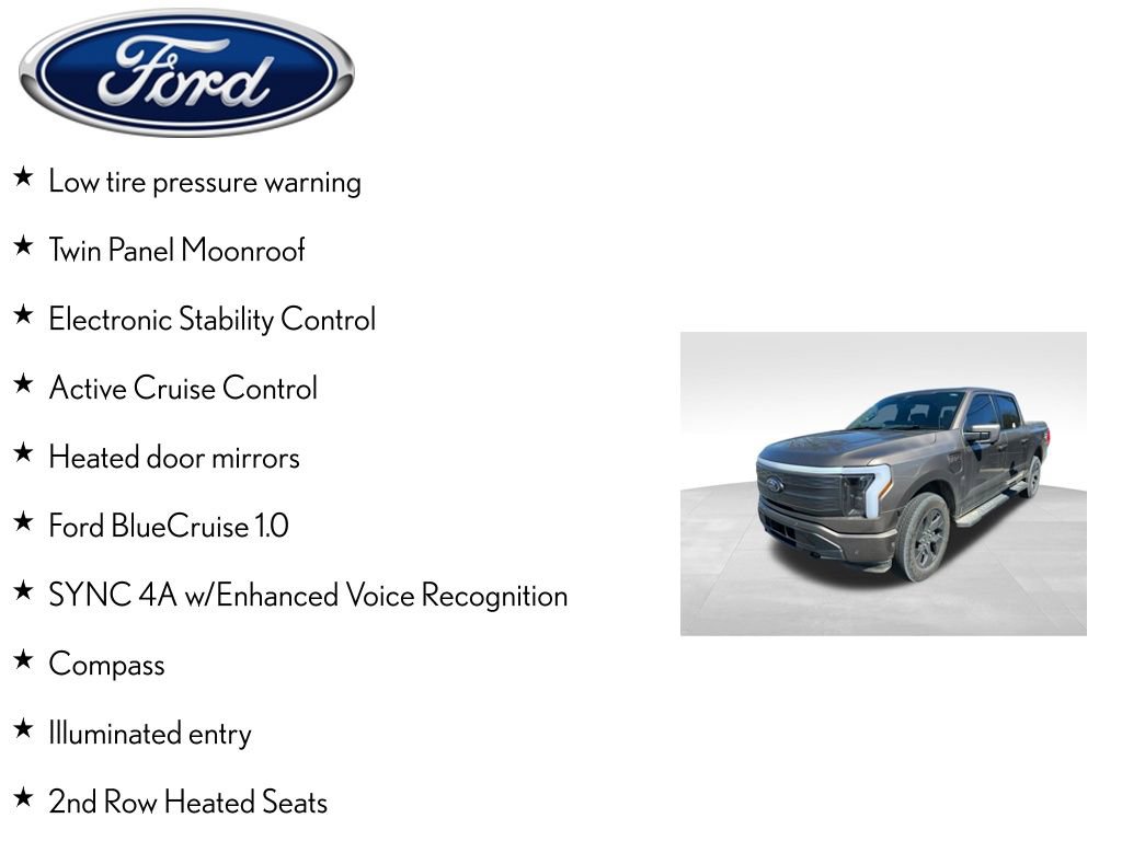 Used 2023 Ford F150 Lightning Lariat w/ Equipment Group 511A High image 8