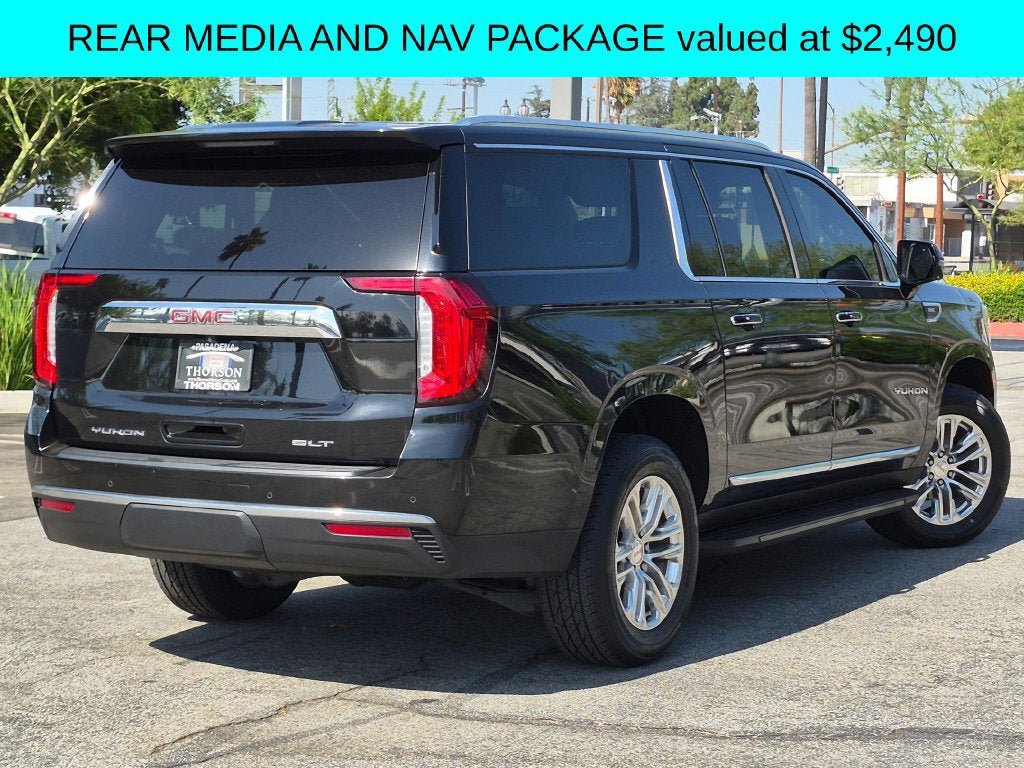 Used 2021 GMC Yukon XL SLT w/ Rear Media and Nav Package AWD/4WD image 8