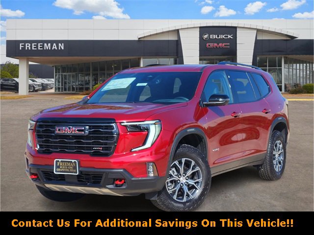 New 2025 GMC Acadia AT4 w/ LPO, Floor Liner Package