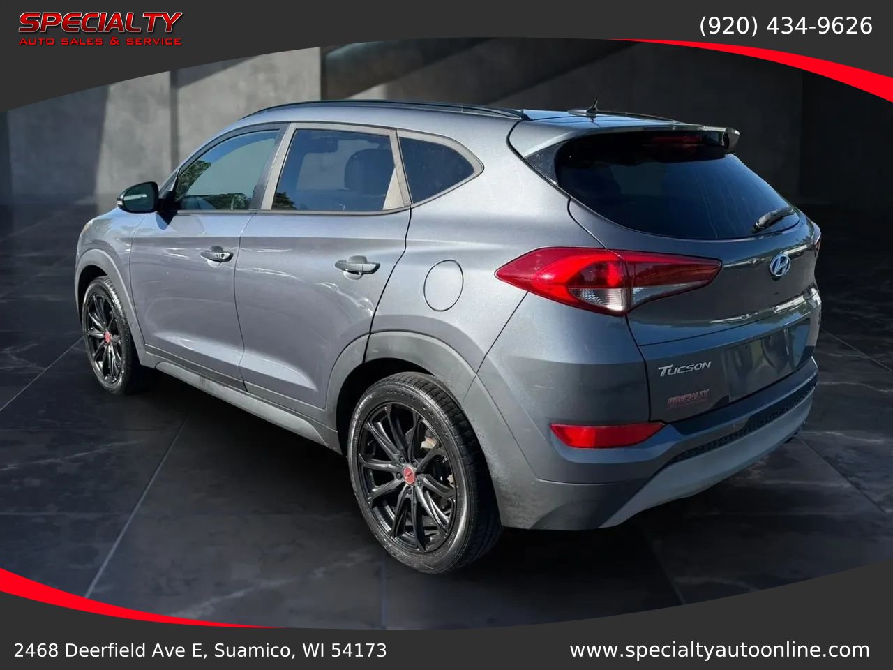 Used 2017 Hyundai Tucson Night w/ Cargo Package AWD/4WD image 9