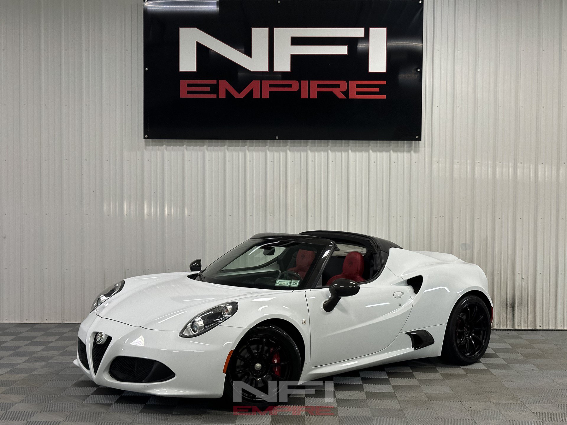 Used 2016 Alfa Romeo 4C Spider w/ Spider Track Package 3