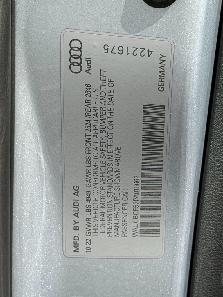Certified 2023 Audi A5 2.0T Premium Plus w/ Premium Plus AWD/4WD image 9