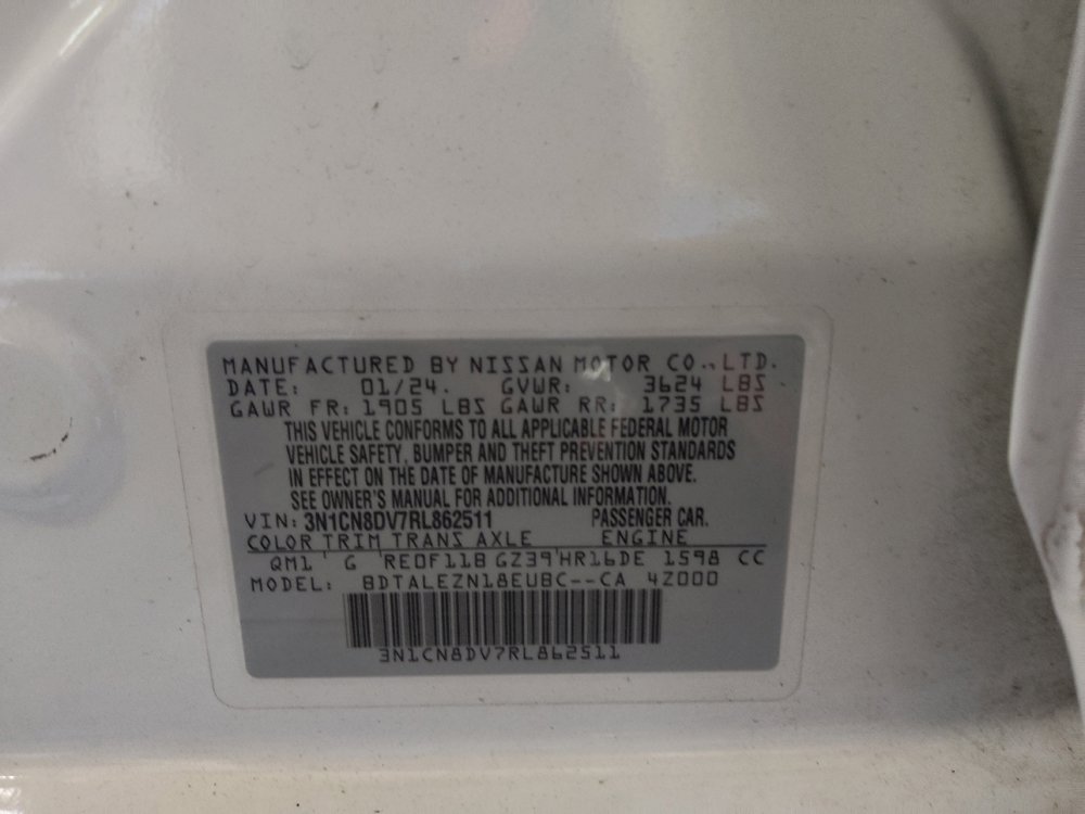 Used 2024 Nissan Versa S w/ S Plus Package FWD image 33