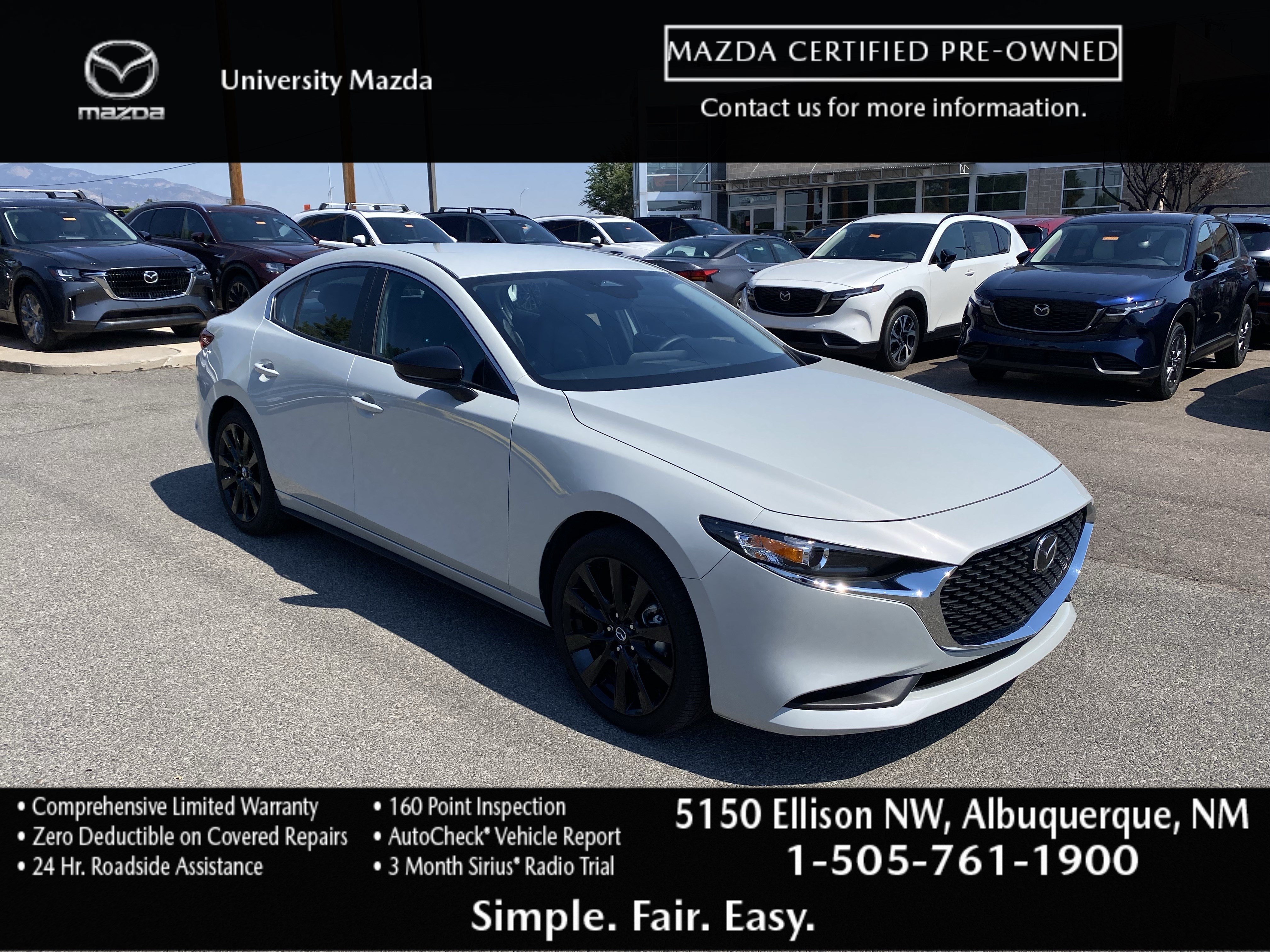 Certified 2026 MAZDA MAZDA3 s Sport