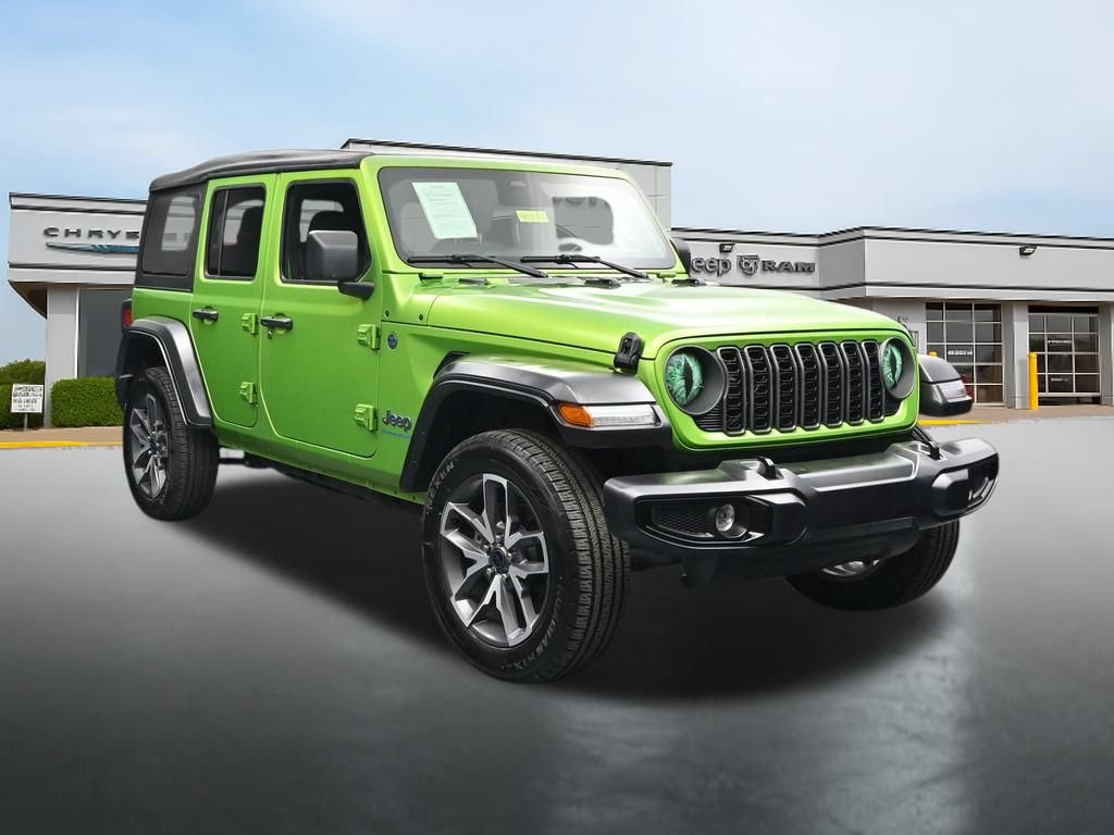 Used 2025 Jeep Wrangler Unlimited Sport S 4xe w/ LED Headlamp & Fog Lamp Group AWD/4WD image 7