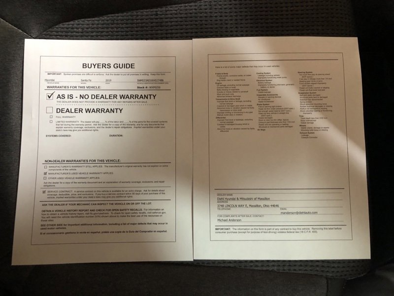 Used 2019 Hyundai Santa Fe SEL image 30