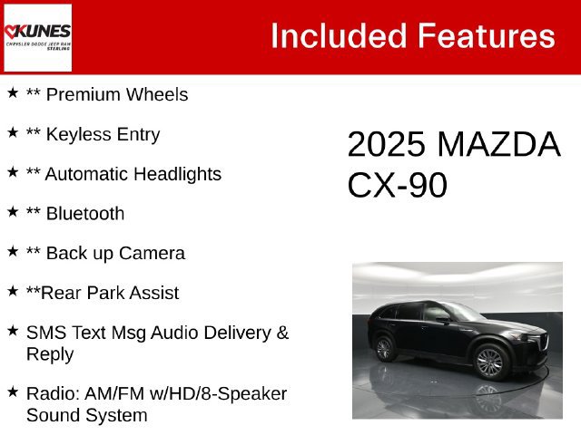 Used 2025 MAZDA CX-90 3.3 Turbo w/ Preferred Package AWD/4WD image 5