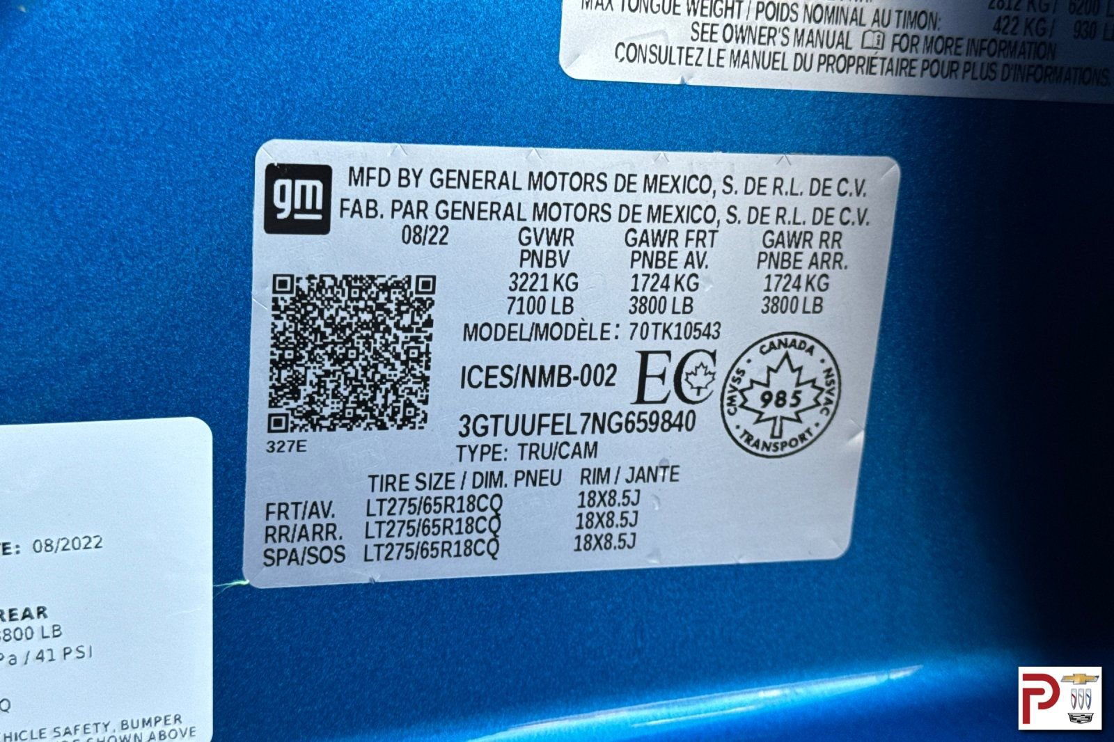 Used 2022 GMC Sierra 1500 AT4X image 34