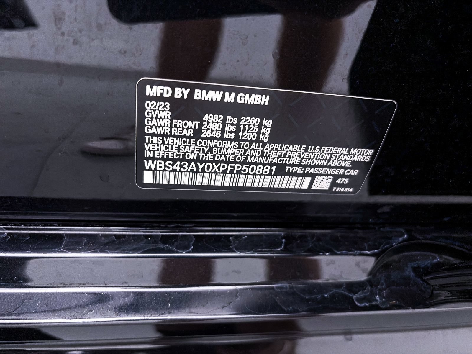 Used 2023 BMW M3 Competition AWD/4WD image 66