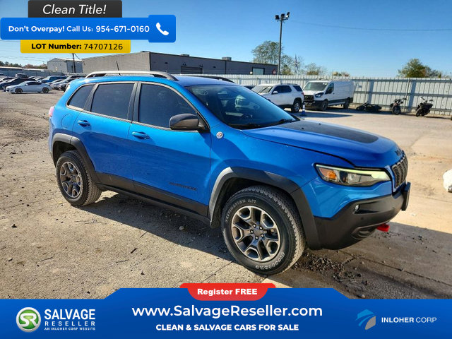 Used 2020 Jeep Cherokee Trailhawk w/ Technology Group AWD/4WD image 5