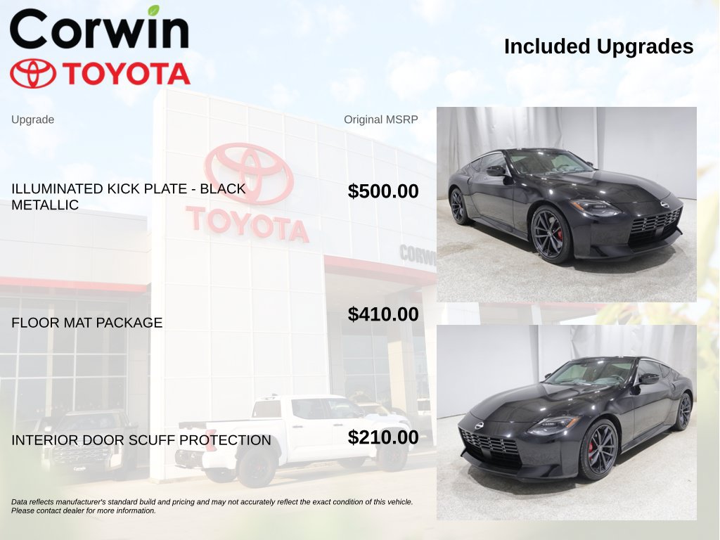 Used 2024 Nissan Z Performance w/ Floor Mat Package RWD image 4