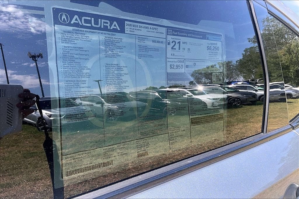 New 2026 Acura MDX A-Spec AWD/4WD image 30