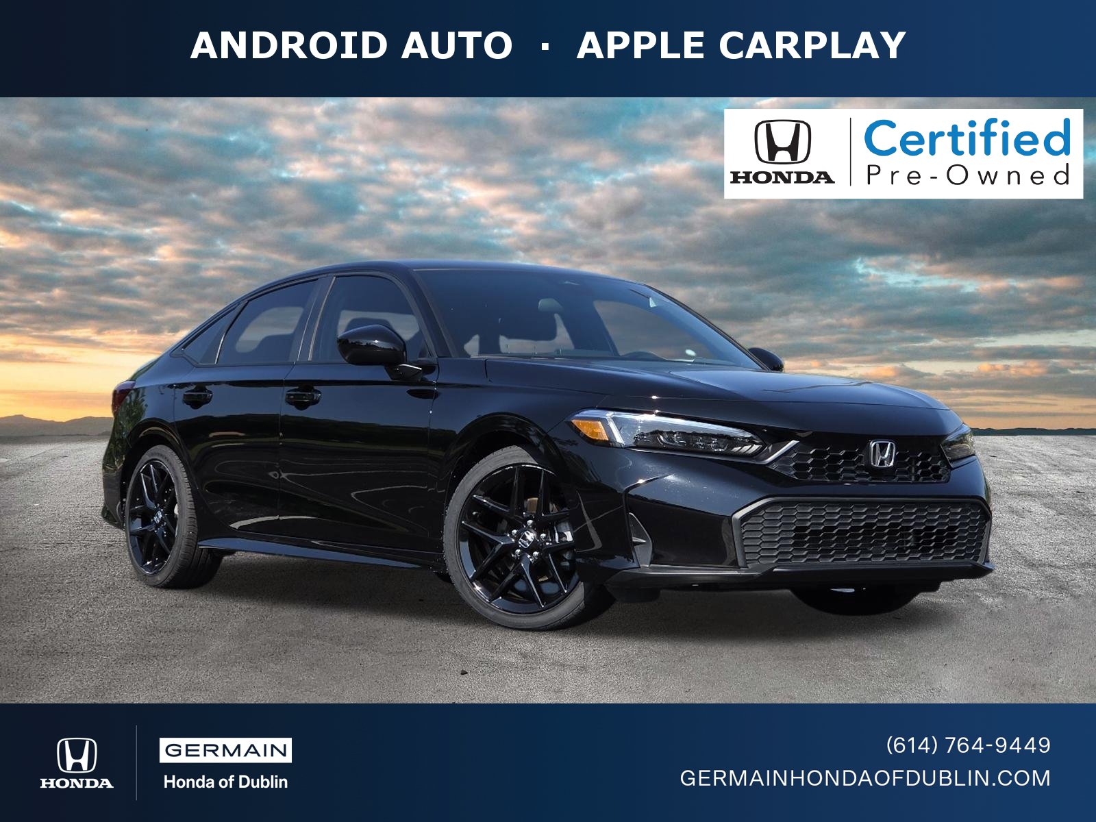 Certified 2025 Honda Civic Sport