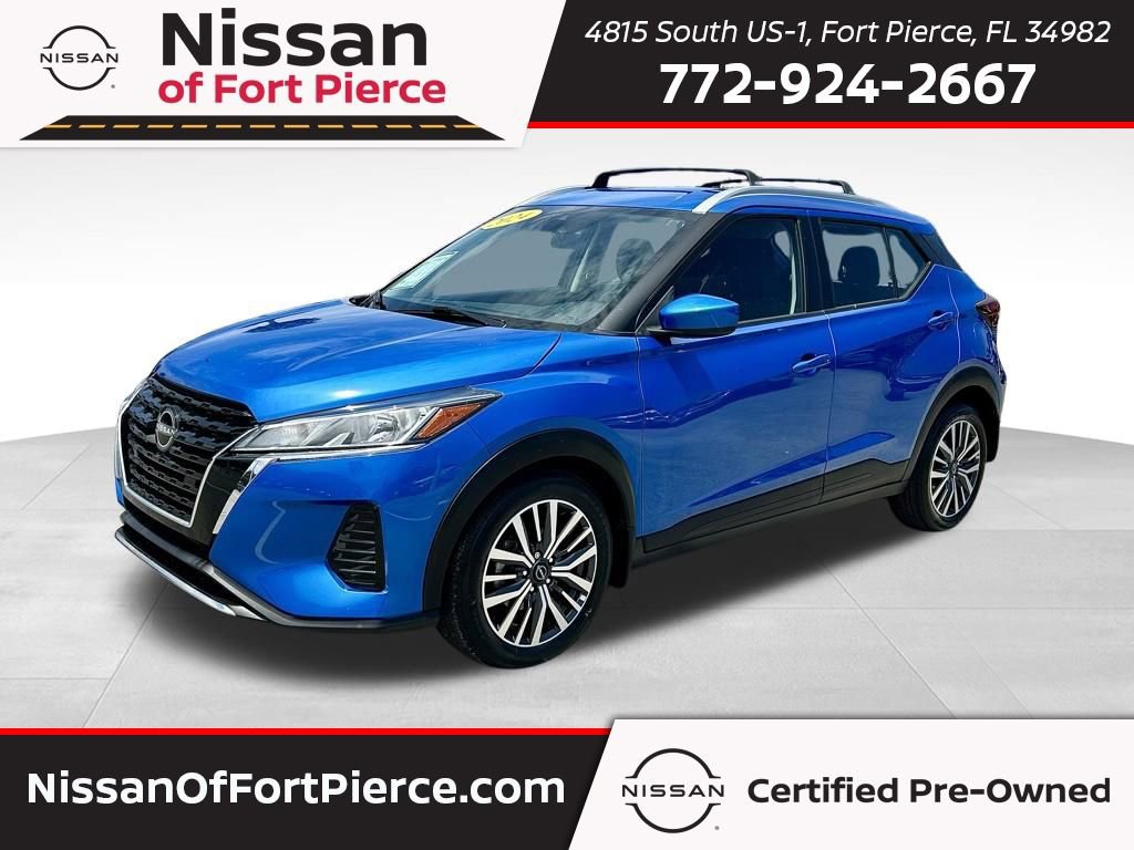 Certified 2024 Nissan Kicks SV w/ Exterior Package