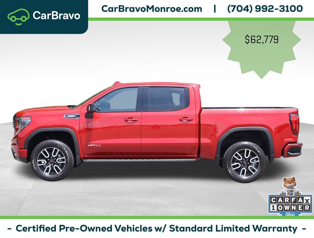 Certified 2025 GMC Sierra 1500 AT4 w/ AT4 Premium Package AWD/4WD image 2