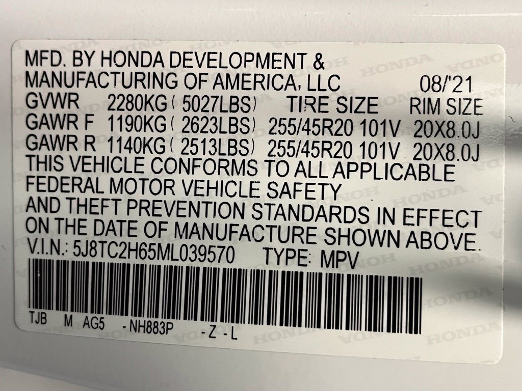 Certified 2021 Acura RDX w/ Advance Package AWD/4WD image 24