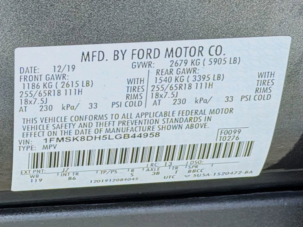 Used 2020 Ford Explorer XLT image 36