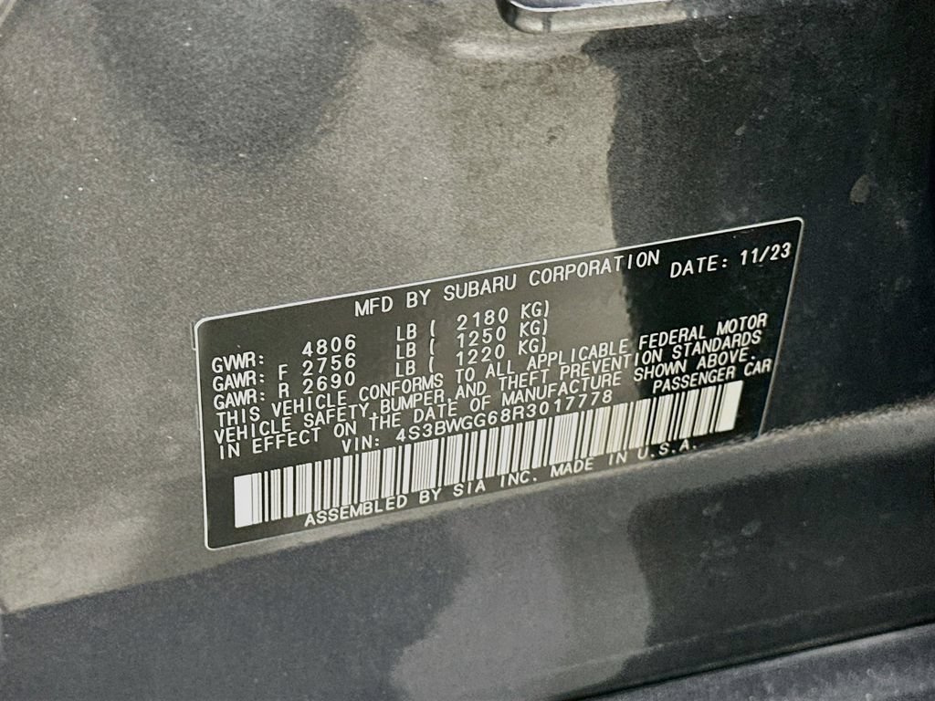 Used 2024 Subaru Legacy Sport AWD/4WD image 32