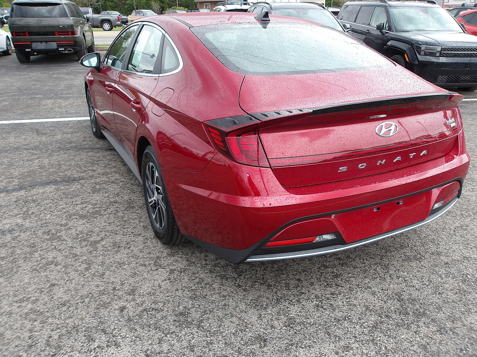 Certified 2023 Hyundai Sonata Blue w/ Cargo Package FWD image 5