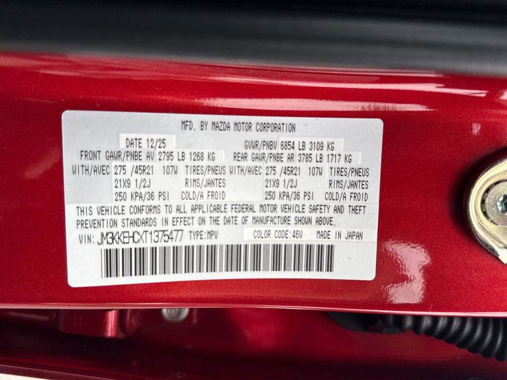 New 2026 MAZDA CX-90 3.3 Turbo S w/ Premium Plus image 30