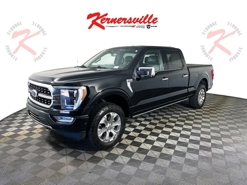 Used 2021 Ford F150 Platinum w/ Equipment Group 701A High image 3