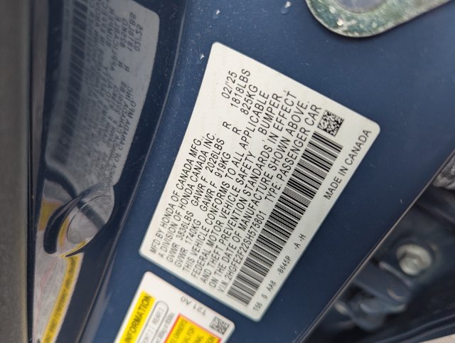 Certified 2025 Honda Civic LX image 34