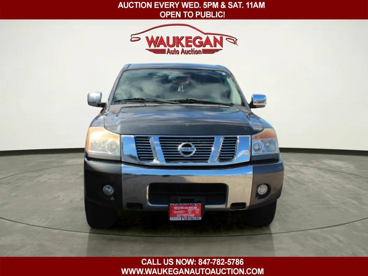 Used 2010 Nissan Titan SE w/ Heavy Metal Edition Pkg AWD/4WD image 2
