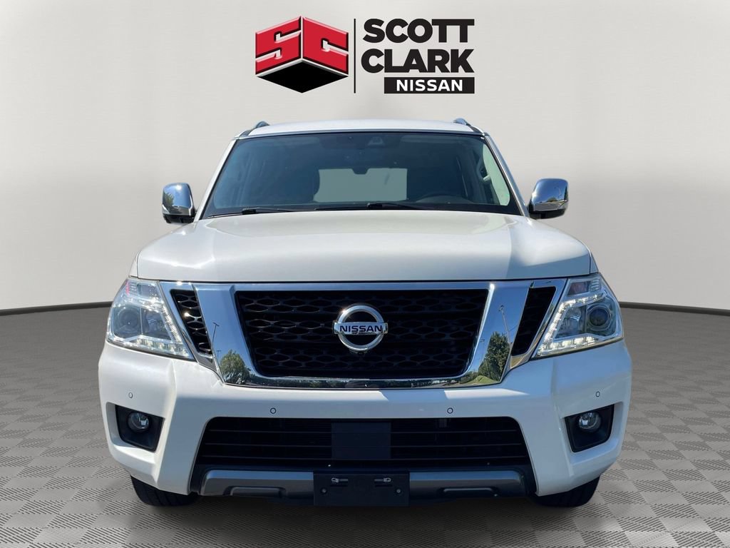 Used 2019 Nissan Armada Platinum w/ Captain's Chairs Package AWD/4WD image 2