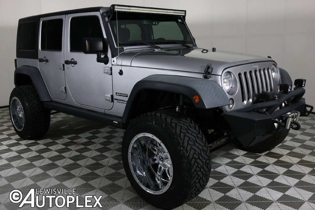 Used 2016 Jeep Wrangler Unlimited Sport w/ Quick Order Package 24S AWD/4WD image 3