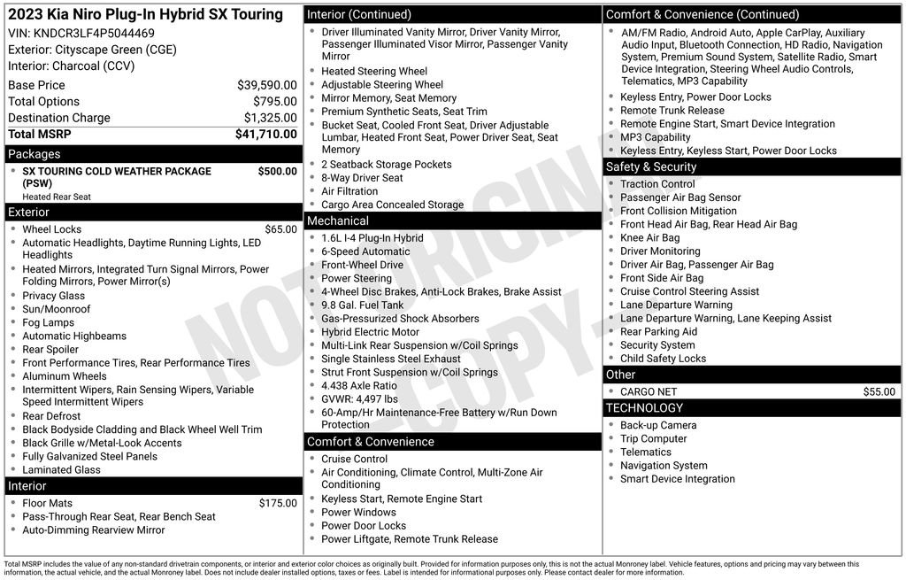 Used 2023 Kia Niro SX Touring image 31