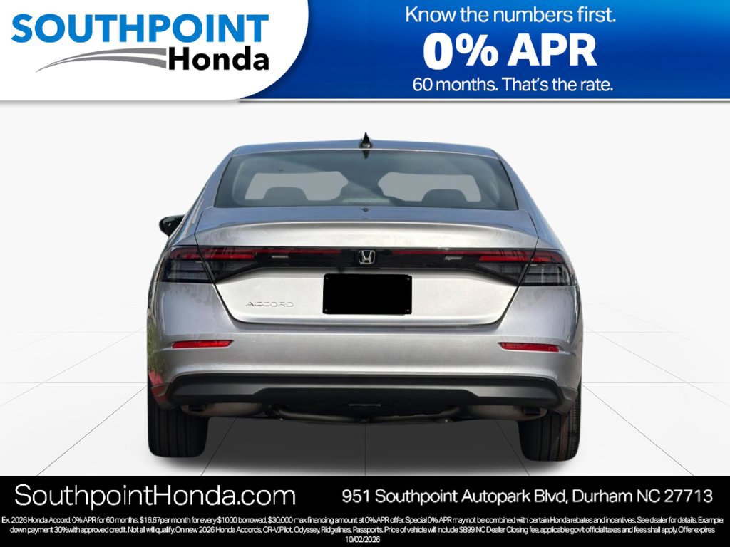 New 2026 Honda Accord SE image 5