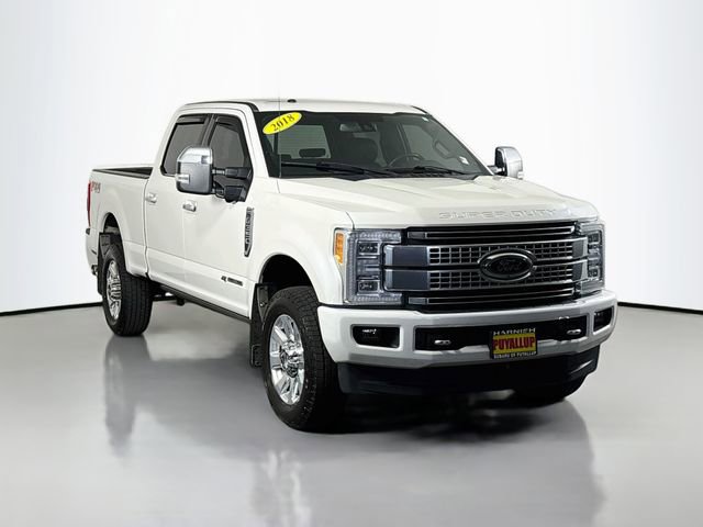 Used 2018 Ford F350 Platinum w/ Platinum Ultimate Package