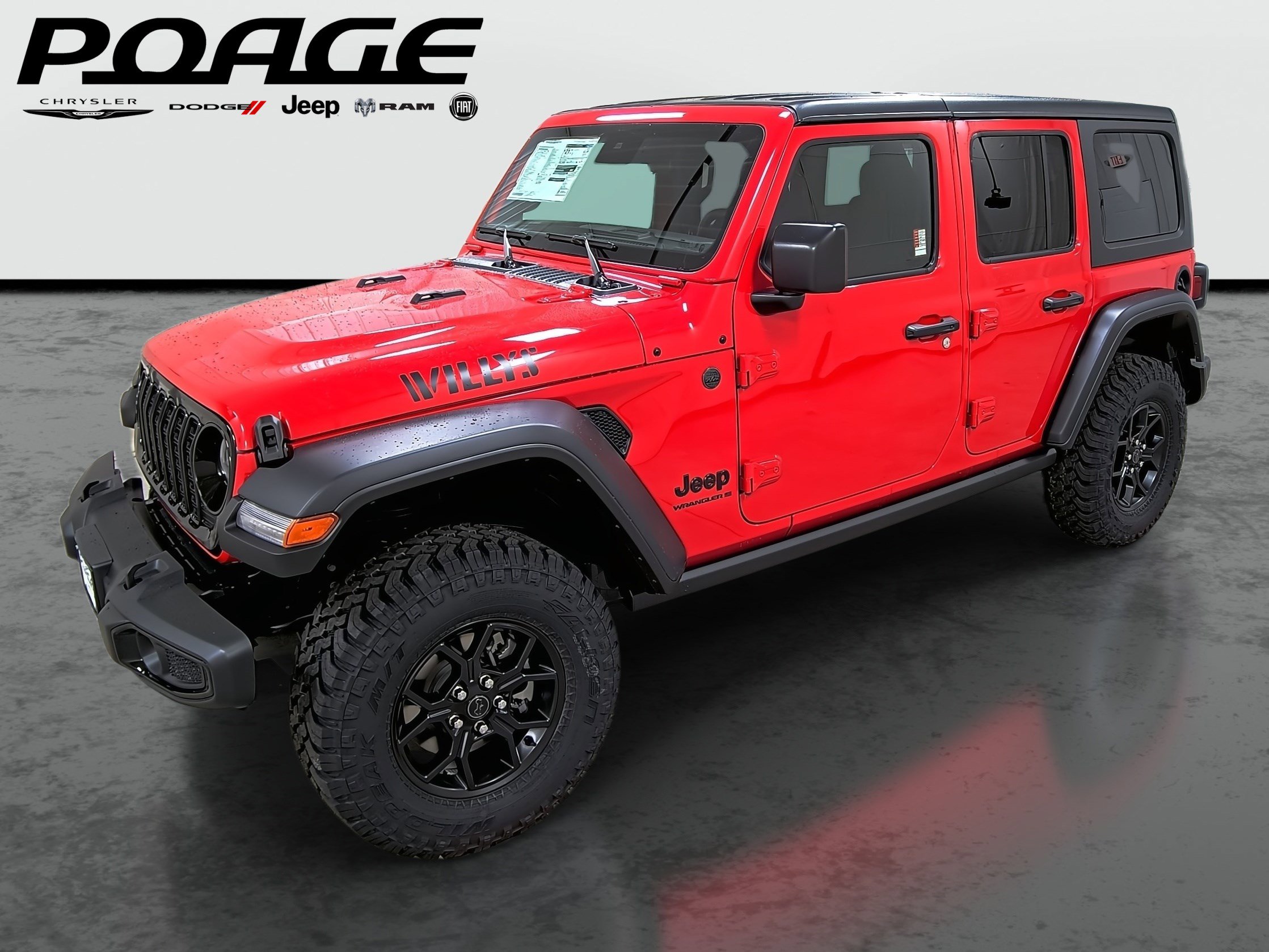 New 2025 Jeep Wrangler Willys image 1