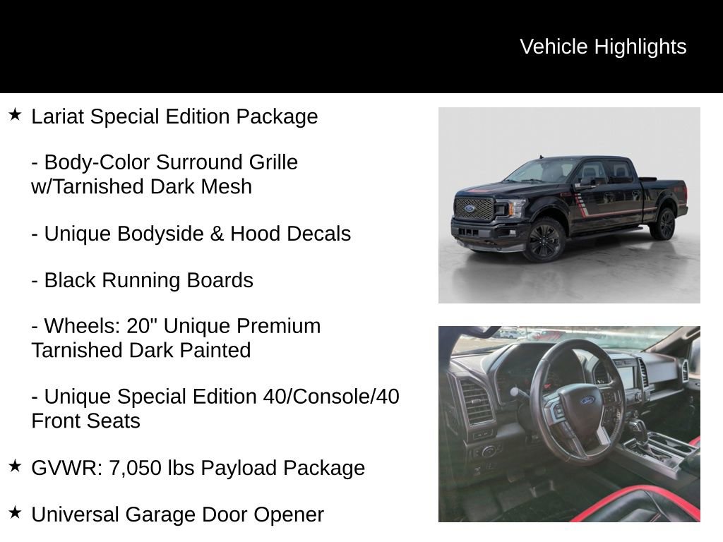 Used 2019 Ford F150 Lariat AWD/4WD image 11