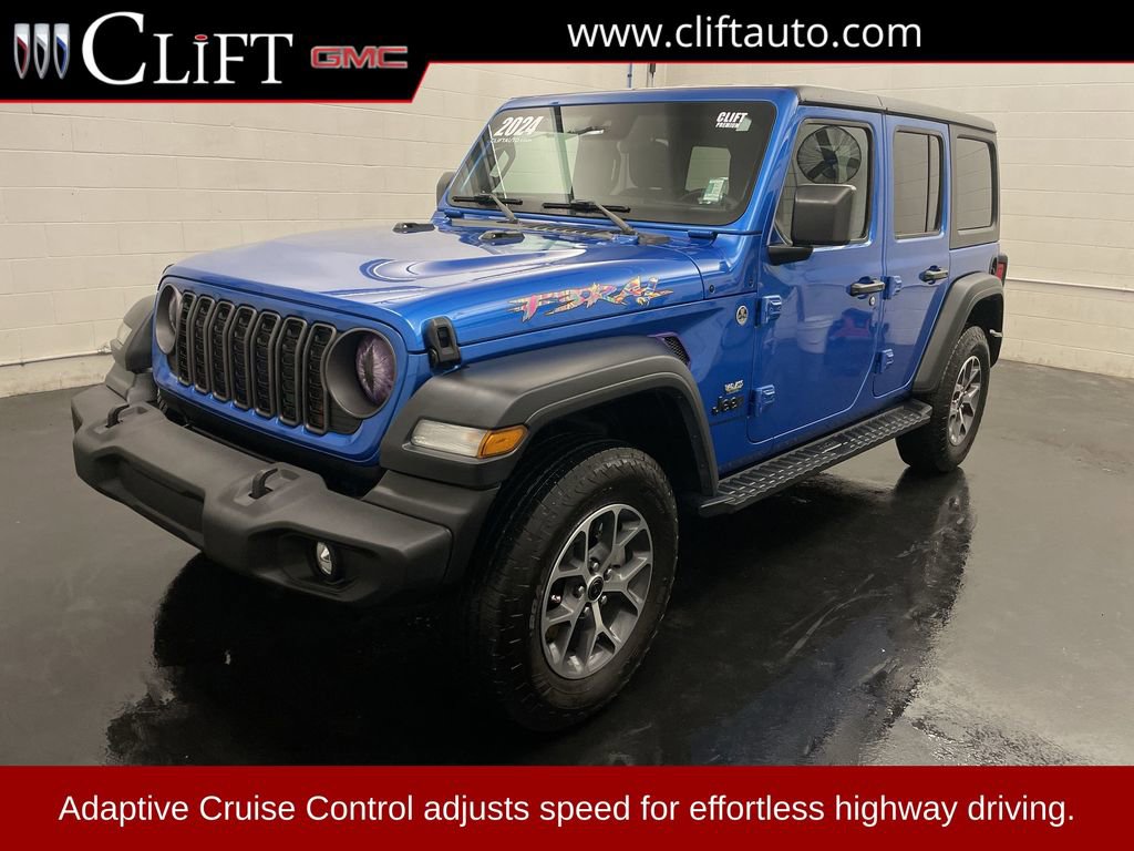 Used 2024 Jeep Wrangler Unlimited Sport AWD/4WD image 1