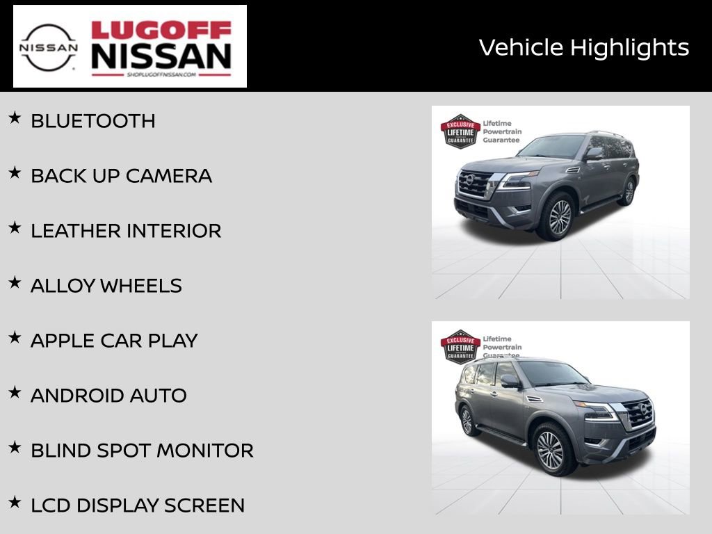 Used 2021 Nissan Armada SL w/ Captain's Chairs Package image 3