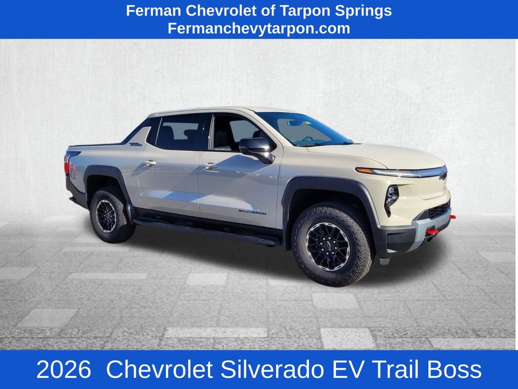 New 2026 Chevrolet Silverado EV Trail Boss w/ Plus Package
