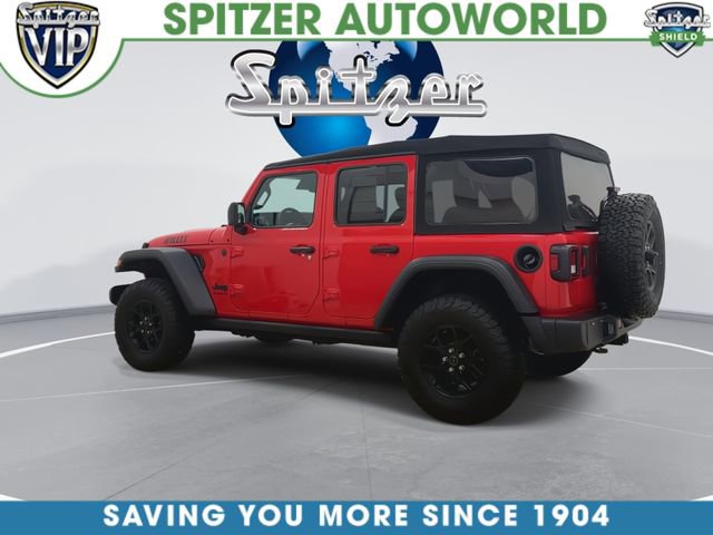 Used 2024 Jeep Wrangler Willys AWD/4WD image 2